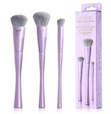 JESSUP Luxe Paarse Make-up Kwasten Set T513 - 3 Stuks