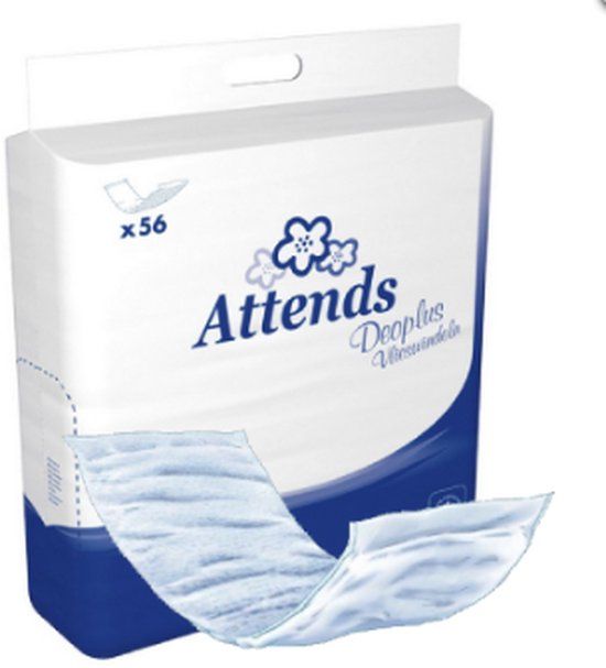 Attends Deoplus - Incontinentie Inlegkruisje - 56 stuks - Extra Absorptie