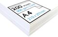 Artway Studio - A4 White Card - Ideal for Presentation, Display, Mounting and Cards - 300gsm - A4 (200 Sheets)