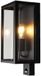 KonstSmide Wandlamp Carpi zwart met sensor - 7362-750