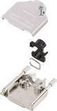 MH Connectors MHDTZK50-K 6560-0805-05 D-sub behuizing Aantal polen: 50 Metaal 180 ° Zilver 1 stuk(s)
