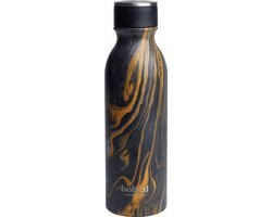 Bohtal Insulated Flask - Black Marble (600ml) Black Marble