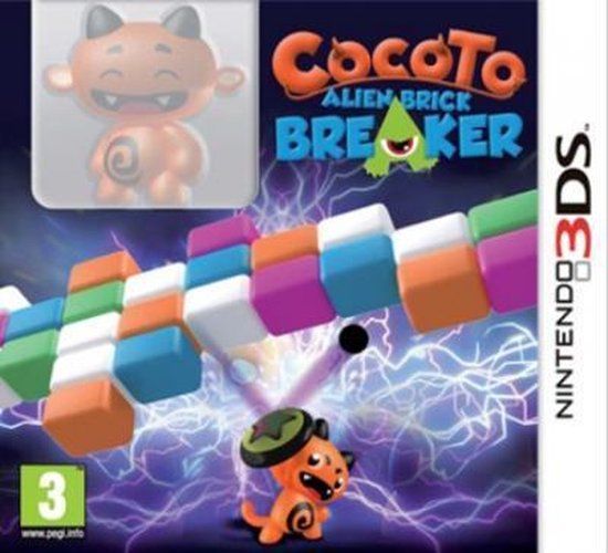 Bigben Cocoto Alien Brick Breaker - Nintendo 2DS/3DS - Puzzle Game