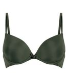 Hunkemöller Dames Lingerie Voorgevormde beugel bh Plunge - Groen - maat D65
