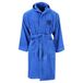 Inter - Peignoir unisexe en tissu éponge, couleur bleu, coupe normale, 100% coton, produit officiel, série A