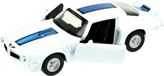 Welly Modelauto Pontiac Firebird Trans Am 1972 wit/blauw 1:34