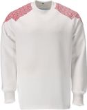 Mascot Food & Care Sweatshirt 20084-932 - wit/signaalrood - 2XL