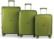 Worldpack Havanna 4 wielen Kofferset 3-delig - Harde bagage - TSA slot - khaki