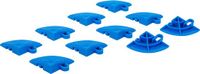 BGS Kunststof-Tegelhoekelementen-Set Kliksysteem 57 x 57 x 18 mm 10-delig