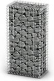 vidaXL Schanskorf met deksels 150x100x30 cm gegalvaniseerd draad