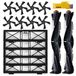 aoteng Vervangende onderdelen voor Neato Botvac D4 D8 D10 D7 D9 D6 D80 D5 D85 D75 D3 Robot Stofzuiger Accessoires Kit 15 Packs 2 Hoofdborstels, 5 Filters, 8 Zijborstels