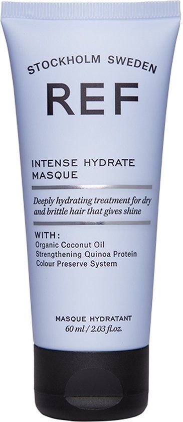 REF Stockholm Intense Hydrate Masque Haarmasker Droog Haar Krullen 60ml