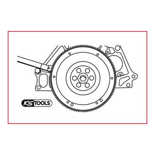 KS Tools zwenkwiel vasthoud sleutel - 255mm - 1 stuk