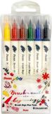 Pentel Arts Brush Sign Pen Twin 6 stuks