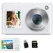 SZSMART DC325W 8K 96MP Digitale Camera – Dubbel scherm, wifi, autofocus, 60 filters voor vloggers + 32GB geheugenkaart