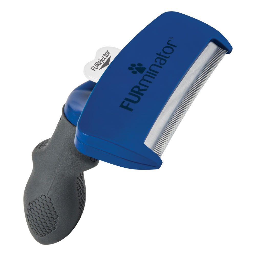 Furminator Langhaar L - Kambreedte 9,6 cm - blauw