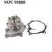 SKF Pompe à eau, Refroidissement du moteur SKF VKPC 95888 Hyundai 25100-4x800