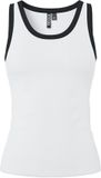 Pieces Geribd Tanktop Dames - Maat L