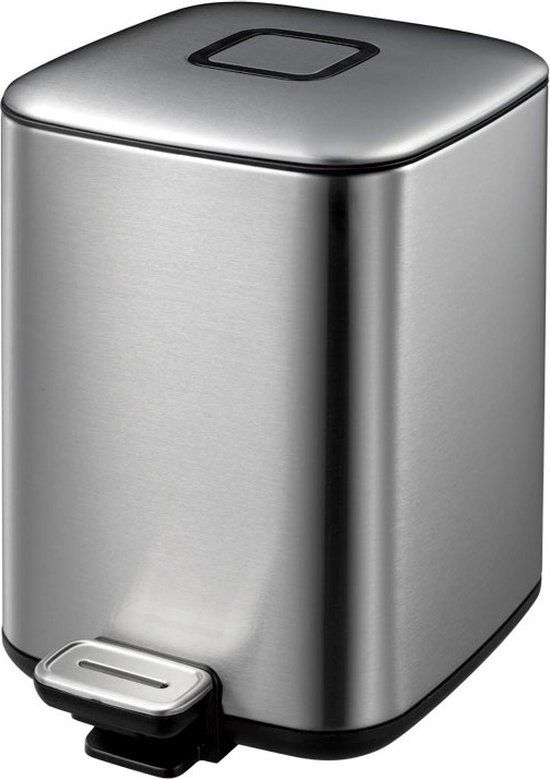 EKO Regent Step Bin - 6 liter - Mat RVS