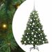 vidaXL Kunstkerstboom met 150 LED, Groen, 120 cm