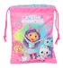 GABBY'S DOLLHOUSE CONFETTI Snacktas, draagtas, lunchbox, 20 x 25 cm, roze/turquoise, M, casual