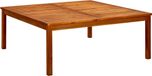 Maison Exclusive - Table basse de jardin 110 x 110 x 45 cm en bois massif d'acacia