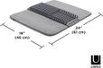 Udry tapis de séchage - absorbant et à séchage rapide - Charbon de bois