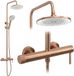 Rea Rivo Set de douche Laiton brossé