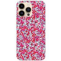 Apple iPhone 14 Pro Max Liberty Wiltshire Rouge Bedrukt Siliconen Hoesje