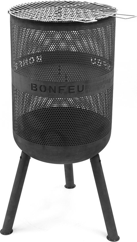BonFeu BonVes 45 vuurkorf Incl. barbecue grill