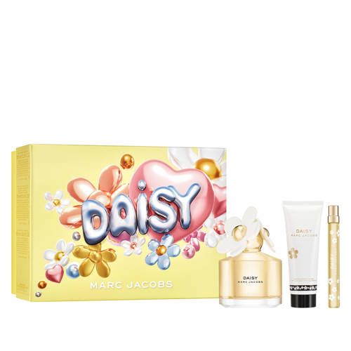 Marc Jacobs Daisy Geschenkset - Eau de Toilette 100 ml + Bodylotion 75 ml + Mini Spray 10 ml