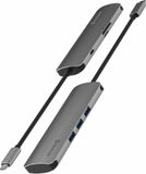 Swissten Aluminium 6 in 1 USB-C Hub Adapter