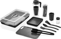 Dempa 29-delige picknickset - Zwart
