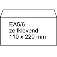 Dienst envelop wit 110 x 220 mm EA 56 zelfklevend 25 stuks