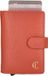 Charm London Washington Creditcard etui - Leer - Oranje