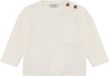 Noppies Baby Trui Pullover Lange Mouw Katoen Egret Maat 86