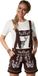 Tectake Dressforfun Lederhose Weißensee XL