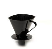 DBP Koffiefilterhouder Zwart met Tuit