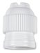 Staedter 3-delige Midi Adapter, HDPE kunststof Wit, 30 x 30 x 30 cm