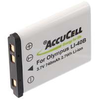 AccuCell Battery for Sanyo Li-42B, Xacti VPC-T700, T850