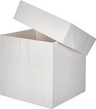 DECORA 0339477 Taartdoos 30,5X30,5X30 CM, Cartone, Wit