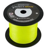 SPIDERWIRE Dura 4, gevlochten vislijn met 4 strengen, soepel, extreem sterk, voelvol en zeer goedkoop, geel, 1800 m