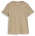 Tom Tailor - Basic T-shirt van katoen - Maat S - Silver Olive