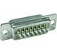 Harting 09 67 225 5604 D-Sub 25-pin Roestvrijstaal Connecteur de câble