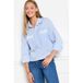 LOLALIZA gestreepte blouse - blauw