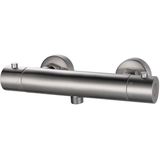 Xellanz Rio Thermostatische Douchemengkraan - 15cm - Geborsteld Staal