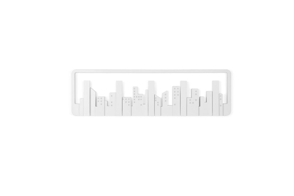 Umbra Skyline Kapstok - 49.5x15.2cm - wit