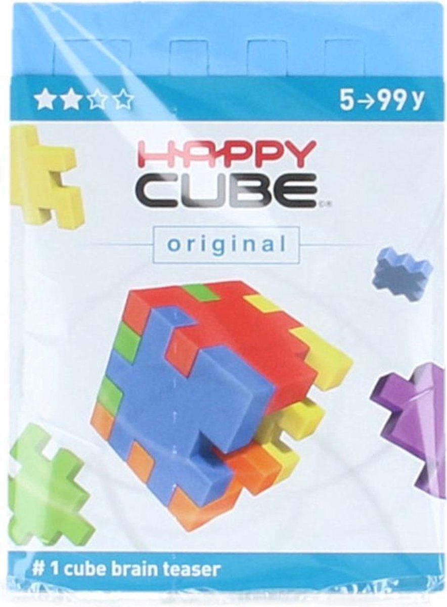 Smart games Happy Cube Original Puzzel Blauw