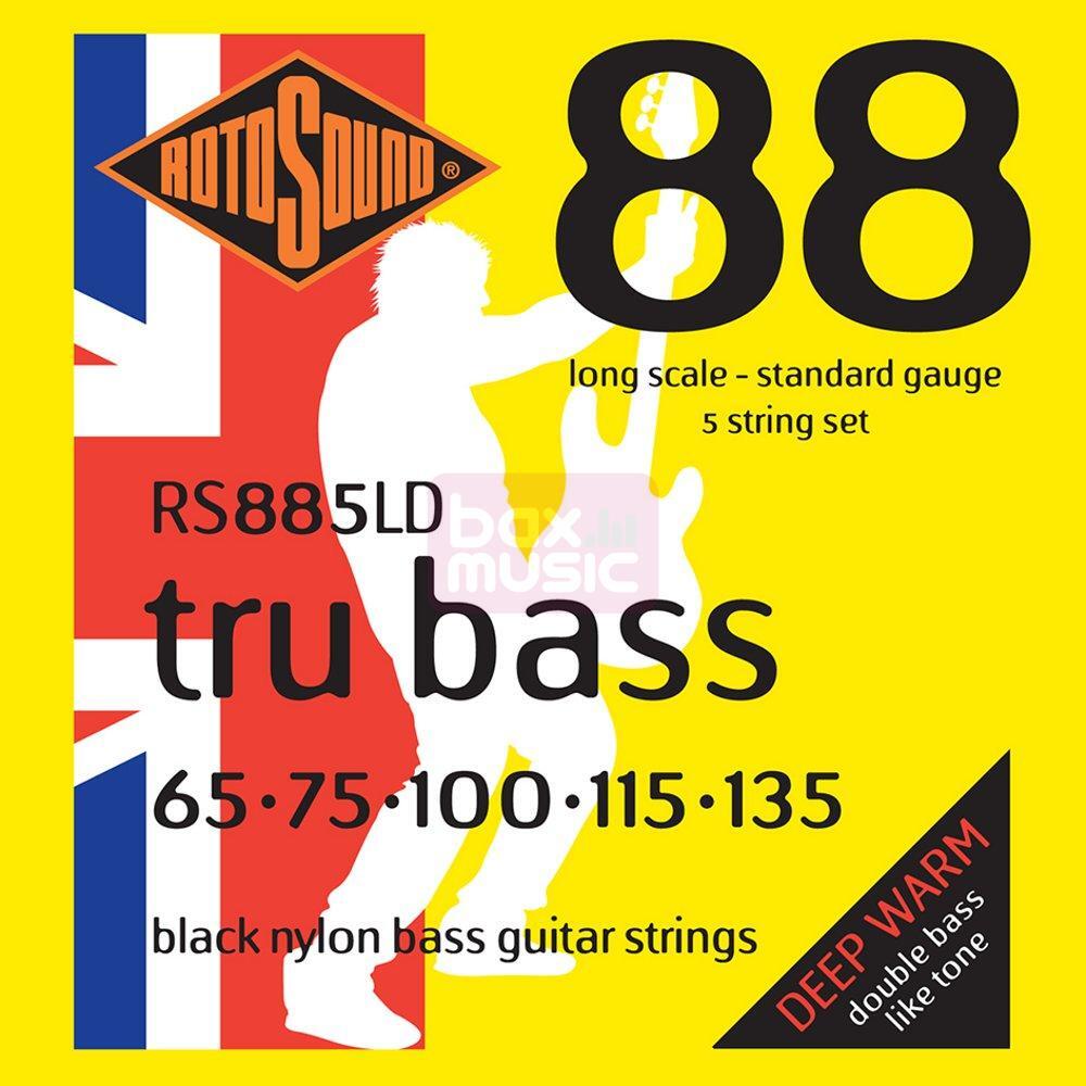 Rotosound 885LD Tru Bass 88 basgitaarsnaren 65 - 135 long scale
