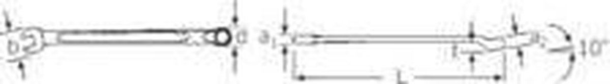 Stahlwille 40102727 Ring-steeksleutel 27 mm